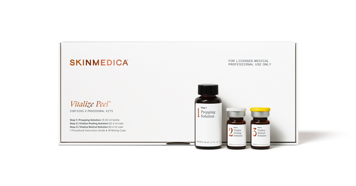 SkinMedica Vitalize Peel professional treatment
