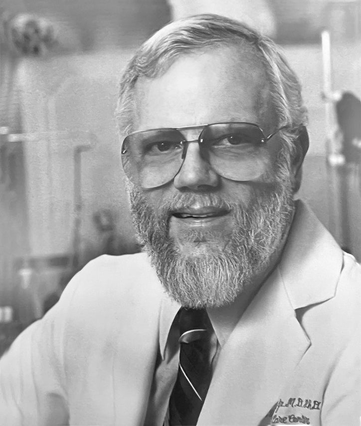 Dr. James E. Fulton, dermatologist, biochemist, and founder of Vivant Skin Care